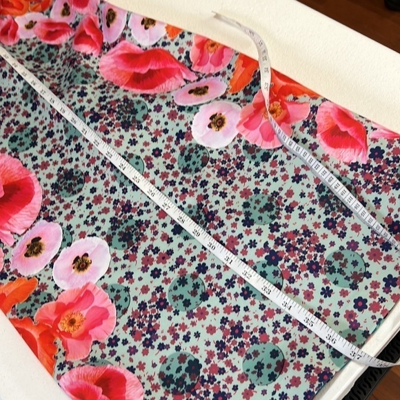 Clover Canyon Poppy Blossoms Neoprene Dress Sz M - Picture 9 of 10
